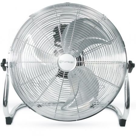 Ventilador De Suelo Industrial Grunkel Met-H18industrial/ 90W/ 3 Aspas 45Cm/ 3 Velocidades