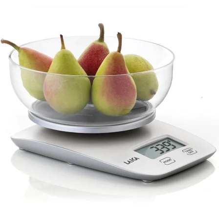 Báscula De Cocina Electrónica Laica Ks1060w/ Hasta 5Kg