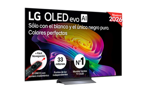 Tv Lg Oled 55" Oled55c66lb Uhd 4K Smart Wifi Webos 26 Ia 120Hz 4Xhdmi 2Xusb Antirreflejos Pro 98.9% Mando Único