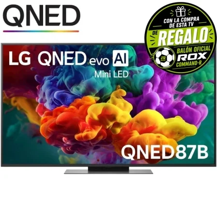 Televisor Lg Qned Evo Ai Qned87 Mini Led 55Qned87b6a 55"/ Ultra Hd 4K/ Smart Tv/ Wifi
