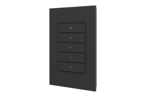 Crestron Horizon 2 Keypad With Cresnet Communications, Standard Engraved, Black (Hz2-Kpcn-B) 6512514