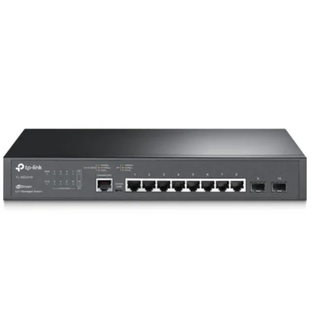 Switch Gestionable Tp-Link Omada Tl-Sg3210 V4 10 Puertos/ Rj-45 10/100/1000/ Sfp
