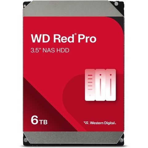 HDD WD 3.5" 6TB 7200RPM SATA3 RED PRO