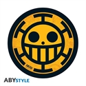 Abysse ABYACC375 - Este Precioso Mousepad One Piece Representa El Emblema De Trafalgar Law - Capitán De La Tr