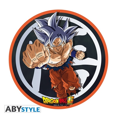 Abystyle ABYACC340 Dominando El Ultra Instinto - Goku Está En La Cima De Su Poder En Este Mousepad Dragon Ball Super De Abystyle. - Tela Tejida - Impresión De Alta Calidad. - Fondo Antideslizante - Flexible Y Fácil De Transportar - Aca...