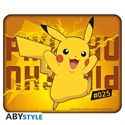 Abystyle ABYACC403 - Rayo En Abystyle! ¡Ha Aparecido Un Mousepad De Pikachu Salvaje! ¡Vive Una Aventura Con Los