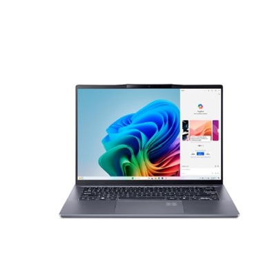 Acer NX.KYXEB.00A (LT) PORTATIL ACER SWIFT GO 14 AI (NX.KYXEB.00A) 14.5, QUALCOM SNAPDRAGON, 16GB, 1024GB, WINDOWS 11 HOME.