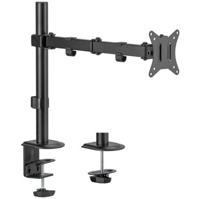 Aisens DT32TSR-147 Aisens - Soporte De Mesa Eco Giratorio E Inclinable Para Monitor/Tv 9Kg (3 Pivotes 1 Brazo) De 17-32 Negro