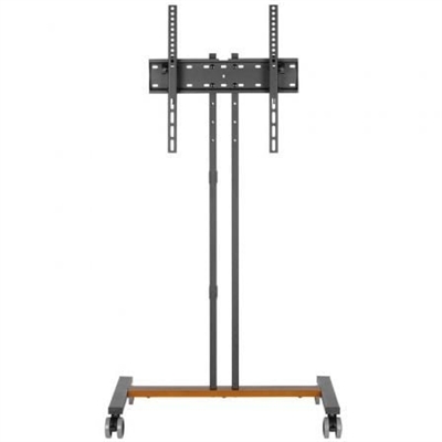 Aisens FT55TE-213 > Soporte De Suelo Eco Con Rueda Para Monitor/Tv De 32?-55? > Fabricado Con Acero De Alta Resistencia Y Pintado Con Pintura Electrostática Para Un Acabado Perfecto. > Compatible Con La Mayoría De Los Modelos De Televisor Samsung Con Los Accesorios Especiales Que Incluye En El Kit De Montaje. > Vesa Máximo: 400X400mm (Compatible Con Vesa De 200×200 300×200 400×200 300×300 400×300 400X400mm) > Carga Máxima: 35Kg > Angulo De Inclinación: -10º / +10º > Altura Máxima Del Soporte: 1226Mm > Rango De Ajuste Para La Altura Del Soporte Tv: 862 / 916 / 970 / 1024Mm > Tamaño Máximo De Separación Ruedas: 444X650mm > Color: Negro