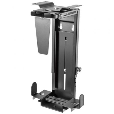 Aisens MPC04-203 > Soporte Giratorio Antirrobo Y Altura Personalizable Para Cpu Para Montaje Por Debajo De Escritorio O A La Pared. > Fabricado Con Acero De Alta Resistencia. > El Soporte Para Cpu Sólido Eleva Su Computadora Por Encima Del Suelo Y Se Monta De Forma Segura Debajo Del Escritorio O A La Pared Permitiéndole Disfrutar De Una Transición Sin Cables Y Proteger Su Cpu Del Polvo Y La Suciedad. > La Serie Antirrobo Del Soporte Asegura Firmemente Su Cpu Con Un Tornillo Especial Brindándole La Tranquilidad De Que Solo Usted Puede Acceder Al Soporte. Además Su Diseño Ajustable En Altura Ancho Y Profundidad Se Adapta A La Mayoría De Las Cajas De Computadora Proporcionando Una Solución Versátil. > Con Un Giro De 360° El Soporte Ofrece Un Acceso Sencillo A Los Puertos Y Cables Ubicados En La Parte Trasera Del Equipo. Al Instalarlo Debajo Del Escritorio O A La Pared No Solo Ahorrará Espacio Sino Que También Mantendrá Su Cpu Libre De Polvo Y Protegida Optimizando Su Posición Para Un Rendimiento Óptimo. > Tipo De Instalación: Debajo Del Escritorio O En La Pared > Sistema Antirrobo: Si > Rango De Altura Ajustable: 285-516Mm > Rango De Profundidad Ajustable: 88-203Mm > Rango De Ancho Ajustable: 202-490Mm > Rango De Giro: -180º-+180º > Carga Máxima: 10Kg > Color: Negro