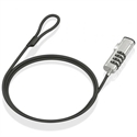 Aisens ASLK-D50N05-BK - Aisens - Cable De Seguridad Tipo Nano Con Cerradura De Combinacion Para Ordenador Monitor 