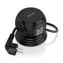 Aisens ASPS-2A2C05-BK - Aisens - Regleta De Enchufes Sobremesa Multifuncion Con 3 Tomas + 2Xusb-C 2Xusb-A 1.4M Neg