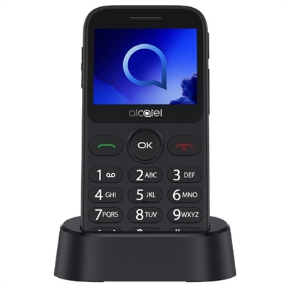 Alcatel 2019G-3AALWE1 Descripción Del ProductosDimensions: 6.8X58.5X2.5Mmweight: &Lt,80Gfinish: Metallic Paintingcolors Available:- Metallic Silver- Metallic Graydesign2g Bands: 850/900/800/9002G Data: Gprs, Class 2Bluetooth Bt 2. + Edrusb Charging &Amp, Data Transfer Micro Sim + Micro Sdconnectivityos: Thread Xchipset: Sc653fhac M3/T4torch, Fm Radio, Recorder, Sos Buttonfeaturesbattery: 970Mahtalk Time: Up To 6Hstandby Time: Up To 350Hcharging Time: &Lt,3Hbatterybattery, 5V550ma Charger With Fixed Cable,Charging Cradle, Quick Guide, Product Safetyinformation Leafletin Packrear Camera : 2Mp (Interpolated To 3.2Mp), Ffvideo Playback: Qvga@30Fpsvideo Capture: 76&Times,44@30Fpscamera2.4&Ldquo, Qvga (320&Times,240)Tft-Tn, 262K Colordisplaypimcalendar, Notes, Alarm, Voice Alarm,Calculator , Black/White Listmemory6mb Rom + 8Mb Ramend User Memory: &Gt,600K (Tbd)Supports Up To 32Gb Micro Sd Cardmetallic Gray Metallic Silver