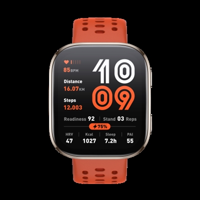 Amazfit W2435EU5N Amazfit Bip 6 Red. Diagonal de la pantalla: 5 cm (1.97), Tecnología de visualización: AMOLED, Resolución de la pantalla: 390 x 450 Pixeles, Pantalla táctil. Capacidad de RAM: 64 MB, Memoria flash: 512 GB. GPS (satélite). Capacidad de batería: 340 mAh. Peso: 27,9 g. Material de la banda: Silicona, Color de banda: Rojo. Sistema operativo instalado: Amazfit OS