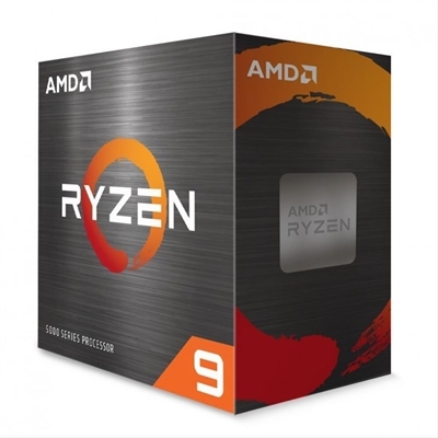 Amd 100-100000061WOF AMD Ryzen 9 5900X. Familia de procesador: AMD Ryzen 9, Socket de procesador: Zócalo AM4, Componente para: PC. Tipos de memoria que admite el procesador: DDR4-SDRAM, Velocidad de reloj de memoria que admite el procesador: 3200 MHz