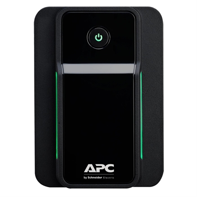 Apc BX500MI APC Back-UPS. Topología UPS: Línea interactiva, Capacidad de potencia de salida (VA): 0,5 kVA, Potencia de salida: 300 W. Tipo de salida AC: C13 acoplador, Conector: C14 acoplador, Cantidad de salidas AC: 3 salidas AC. Tecnología de batería: Sealed Lead Acid (VRLA), Voltaje de la pila: 12 V, Vida útil de la batería (máx.): 5 año(s). Factor de forma: Torre, Color del producto: Negro, Longitud de cable: 1,5 m. Ancho: 98 mm, Profundidad: 310 mm, Altura: 138 mm