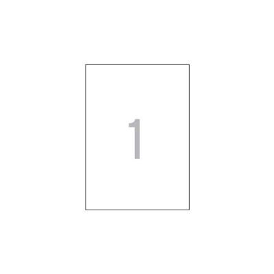 Apli 1788 Etiquetas Autoadhesivas Color Blanco De Cantos Rectos Tama?O 210 X 297 Mm Con Adhesivo Permanente. Pack Con 500 Hojas (500 Etiquetas Autoadhesivas). Perfectas Para Identificar Envios De Correspondencia Objetos Paqueteria O Para Clasificar. Excelente Calidad De Impresion En Impresoras Inkjet Laser O Fotocopiadoras.