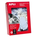 Apli 389 - Etiquetas Colgantes Color Blanco De Tama?O 18 X 29 Mm. Cada Caja Contiene 1.000 Etiquetas 