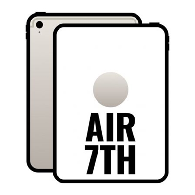 Apple MCG64TY/A 11-Inch Ipad Air Wi-Fi + Cellular 512Gb - Starlight - Tamaño Pantalla: 11 ''; Compartimiento De La Tarjeta Sim: Esim; Sistema Operativo: Ipados; Versión Sistema Operativo: 18; Ram: 8 Gb; Almacenamiento: 512 Gb; Wi-Fi: Sí; Color: Blanco; Escuela Digital: Genérico