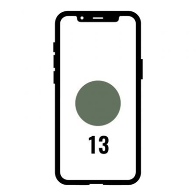 Apple MNGM3QL/A Iphone 13 512Gb Green - Pulgadas: 6,1; Memoria Interna (Rom): 512 Gb; Dual Sim: Sí; Memoria Interna (Ram): 4 Gb; Modelo: 2 Firestorm De 2,65 Ghz Y 4 Icestorm De 1,8 Ghz; Versión Sistema Operativo: Ios 15