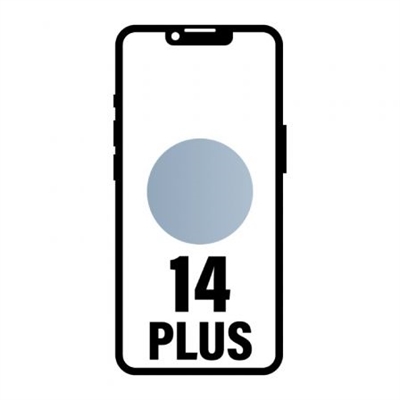 Apple MQ5G3QL/A Iphone 14 Plus 512Gb Blue - Pulgadas: 6,7; Memoria Interna (Rom): 512 Gb; Dual Sim: Sí; Memoria Interna (Ram): 6 Gb; Modelo: A15; Versión Sistema Operativo: Ios 16