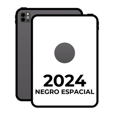 Apple MVX83TY/A 13-Inch Ipad Pro Wifi 2Tb With Standard Glass - Space Black - Tamaño Pantalla: 13 ''; Compartimiento De La Tarjeta Sim: No Sim; Sistema Operativo: Ipados; Versión Sistema Operativo: 18; Ram: 16 Gb; Almacenamiento: 2048 Gb; Wi-Fi: Sí; Color: Negro; Escuela Digital: Genérico