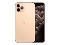 Apple MWC52QL/A?ES Apple iPhone 11 Pro - 4G teléfono inteligente - SIM doble 64 GB - pantalla OLED - 5.8 - 2436 x 1125 píxeles - 3 x cámaras traseras 12 MP, 12 MP, 12 MP - front camera 12 MP - oro