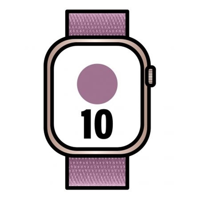 Apple MWWJ3QL/A Apple Watch Series 10 Gps 42Mm Rose Gold Aluminium Case With Light Blush Sport Band - M/L - Tamaño Pantalla: 1,65 ''; Correa Desmontable: Sí; Duración De La Batería: 18 H