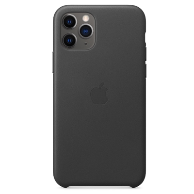 Apple MWYE2ZM/A Iphone 11 Pro Leather Black - Tipología Específica: Funda Para El Iphone; Material: Piel; Color Primario: Negro; Color Secundario: Ningún Color Secundario; Dedicado: Sí