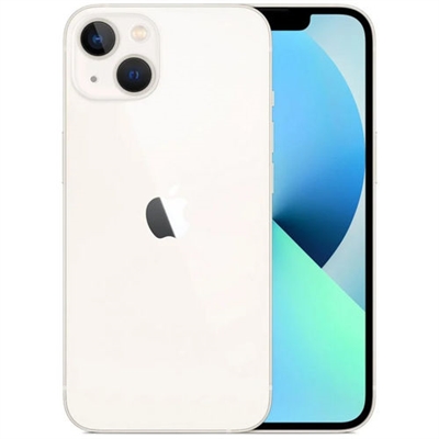 Apple RE-IPHONE13-128WH-AB Acabado  -Blanco    Parte delantera con Ceramic Shield, parte trasera de vidrio y estructura de aluminioCapacidad  -128 GBDimensiones y peso2 -Ancho: 7,15 cm -Alto: 14,67 cm -Grosor: 0,76 cm -Peso: 174 gPantalla -Pantalla Super Retina XDR -Pantalla OLED de 6,1 pulgadas (15,54 cm) en diagonal -Resolución de 2.532 por 1.170 píxeles a 460 p/p -Pantalla HDR -True Tone -Gama cromática amplia (P3) -Respuesta háptica -Contraste de 2.000.000:1 (típico) -Brillo máximo de 800 nits (típico) y pico de brillo de 1.200 nits (HDR) -Cubierta oleófuga antihuellas -Compatible con la presentación simultánea de múltiples idiomas y grupos de caracteresLa pantalla del iPhone 13 tiene esquinas redondeadas que rematan el diseño curvo del dispositivo, y esas esquinas se encuentran dentro de un rectángulo estándar. Si se mide el rectángulo estándar en diagonal, la pantalla tiene 6,06 pulgadas. La superficie real de visión es inferior.Resistencia a las salpicaduras, el agua y el polvo3 -Calificación IP68 según la norma IEC 60529 (hasta 6 metros de profundidad durante un máximo de 30 minutos)Chip -Chip A15 Bionic -CPU de 6 núcleos con 2 núcleos de rendimiento y 4 de eficiencia -GPU de 4 núcleos -Neural Engine de 16 núcleosCámara -Sistema de cámara dual de 12 Mpx: principal y ultra gran angular -Principal: apertura de ƒ/1,6 -Ultra gran angular: apertura de ƒ/2,4 y campo de visión de 120° -Zoom óptico de alejamiento x2 -Zoom digital hasta x5 -Modo Retrato con Control de Profundidad y Enfoque -Iluminación de Retratos con seis efectos -Estabilización óptica de imagen por desplazamiento del sensor (principal) -Flash True Tone -Fotos panorámicas (hasta 63 Mpx) -Cubierta de la lente de cristal de zafiro -100 % Focus Pixels (principal) -Modo Noche -Deep Fusion -HDR Inteligente 4 -Estilos Fotográficos -Gama cromática amplia para fotos y Live Photos -Corrección del objetivo (ultra gran angular) -Corrección avanzada de ojos rojos -Estabilización automática de imagen -Modo ráfaga -Geoetiquetado de fotos -Captura de imagen en formato HEIF y JPEGGrabación de vídeo -Modo Cine para grabar en 1080p a 30 f/s -Grabación de vídeo en HDR con Dolby Vision hasta 4K a 60 f/s -Grabación de vídeo en 4K a 24, 25, 30 o 60 f/s -Grabación de vídeo en 1080p HD a 25, 30 o 60 f/s -Grabación de vídeo en 720p HD a 30 f/s -Estabilización óptica de imagen por desplazamiento del sensor para vídeo (principal) -Zoom óptico de alejamiento x2 -Zoom digital hasta x3 -Zoom de audio -Flash True Tone -Vídeo QuickTake -Vídeo a cámara lenta en 1080p a 120 o 240 f/s -Vídeo en time?lapse con estabili­zación -Time-lapse con modo Noche -Estabilización de vídeo con calidad de cine (4K, 1080p y 720p) -Enfoque automático continuo -Opción de sacar fotos de 8 Mpx durante la grabación de vídeo en 4K -Reproducción con zoom -Grabación de vídeo en formato HEVC y H.264 -Grabación en estéreoCámara TrueDepth -Cámara de 12 Mpx -Apertura de ƒ/2,2 -Modo Retrato con Control de Profundidad y Enfoque -Iluminación de Retratos con seis efectos -Animoji y Memoji -Modo Noche -Deep Fusion -HDR Inteligente 4 -Estilos Fotográficos -Modo Cine para grabar en 1080p a 30 f/s -Grabación de vídeo en HDR con Dolby Vision hasta 4K a 60 f/s -Grabación de vídeo en 4K a 24, 25, 30 o 60 f/s -Grabación de vídeo en 1080p HD a 25, 30 o 60 f/s -Vídeo a cámara lenta en 1080p a 120 f/s -Vídeo en time?lapse con estabili­zación -Time-lapse con modo Noche -Estabilización de vídeo con calidad de cine (4K, 1080p y 720p) -Vídeo QuickTake -Gama cromática amplia para fotos y Live Photos -Corrección del objetivo -Retina Flash -Estabilización automática de imagen -Modo ráfagaFace ID -Reconoci­miento facial mediante la cámara TrueDepthRedes móviles e inalámbricasModelo A2633* -5G NR (bandas n1, n2, n3, n5, n7, n8, n12, n20, n25, n28, n30, n38, n40, n41, n48, n66, n77, n78 y n79) -FDD?LTE (bandas 1, 2, 3, 4, 5, 7, 8, 12, 13, 17, 18, 19, 20, 25, 26, 28, 30, 32 y 66) -TD?LTE (bandas 34, 38, 39, 40, 41, 42, 46 y 48) -UMTS/HSPA+/DC?HSDPA (850, 900, 1.700/2.100, 1.900 y 2.100 MHz) -GSM/EDGE (850, 900, 1.800 y 1.900 MHz)Todos los modelos -5G (sub?6 GHz) con MIMO 4x44 -LTE Gigabit con MIMO 4x4 y LAA4 -Wifi 802.11ax (6.ª gen.) con MIMO 2x2 -Tecnología inalámbrica Bluetooth 5.0 -Chip de banda ultraancha para la detección espacial5 -NFC con modo de lectura -Tarjetas exprés con reserva de bateríaPara obtener más información sobre la compati­bilidad con redes 5G y LTE, ponte en contacto con tu operador y consulta la página apple.com/es/iphone/cellular.Geolocalización -GPS, GLONASS, Galileo, QZSS y BeiDou -Brújula digital -Wifi -Redes móviles -Microlocalización iBeaconVideollamadas6 -Videollamadas FaceTime vía wifi o red móvil -Videollamadas FaceTime HD (1080p) vía wifi o redes 5G -SharePlay en llamadas FaceTime para disfrutar de películas, series, música y apps en compañía -Pantalla compartida -Modo Retrato en videollamadas FaceTime -Audio espacial -Modos de micrófono Aislamiento de Voz y Sonido de Fondo -Zoom óptico en la cámara traseraLlamadas de voz6 -Llamadas de voz con FaceTime -Voz por LTE (VoLTE)4 -Llamadas vía wifi4 -SharePlay en llamadas FaceTime para disfrutar de películas, series, música y apps en compañía -Pantalla compartida -Audio espacial -Modos de micrófono Aislamiento de Voz y Sonido de FondoReproducción de audio -Formatos compatibles: AAC, MP3, Apple Lossless, FLAC, Dolby Digital, Dolby Digital Plus y Dolby Atmos (entre otros) -Audio espacial -Límite de volumen configurable por el usuarioReproducción de vídeo -Formatos compatibles: HEVC, H.264 y ProRes (entre otros) -HDR con Dolby Vision, HDR10 y HLG -AirPlay hasta 4K HDR para duplicación de pantalla y salida de fotos y vídeo a través del Apple TV (2.ª generación o posterior) o de un televisor inteligente con AirPlay -Compatibilidad con vídeo en espejo y salida de vídeo: hasta 1080p a través del adaptador de conector Lightning a AV digital y el adaptador de conector Lightning a VGA (se venden por separado)7Siri8 -Envía mensajes, añade recordatorios y mucho más con tu voz -Actívalo con solo decir «Oye Siri» -Usa tu voz para activar atajos en tus apps favoritasBatería y alimentación9 -Reproducción de vídeo: Hasta 19 horas -Streaming de vídeo: Hasta 15 horas -Reproducción de audio: Hasta 75 horas -Batería recargable integrada de iones de litio -Carga inalámbrica con cargadores MagSafe de hasta 15 W10 -Carga inalámbrica con cargadores Qi de hasta 7,5 W10 -Carga rápida: Hasta un 50 % en 30 minutos11 con un adaptador de 20 W o superior (se vende por separado)MagSafe -Carga inalámbrica de hasta 15 W10 -Conjunto de imanes -Imán de alineación -NFC para la identificación de accesorios -MagnetómetroSensores -Face ID -Barómetro -Giroscopio de tres ejes -Acelerómetro -Sensor de proximidad -Sensor de luz ambientalSistema operativoiOS -iOS es el sistema operativo móvil más personal y seguro del mundo. Está repleto de funciones avanzadas y se ha diseñado para proteger tu privacidad.