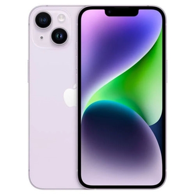 Apple RE-IPHONE14-128PR-AB ESPECIFICACIONES:Acabado -MoradoParte delantera con Ceramic Shield, parte trasera de vidrio y estructura de aluminioCapacidad1 -128 GB Dimensiones y peso2 -Ancho: 7,15 cm -Alto: 14,67 cm -Grosor: 0,78 cm -Peso: 172 gPantalla -Pantalla Super Retina XDR -Pantalla OLED de 6,1 pulgadas (15,4 cm) en diagonal -Resolución de 2.532 por 1.170 píxeles a 460 p/p -Pantalla HDR -True Tone -Gama cromática amplia (P3) -Respuesta háptica -Contraste de 2.000.000:1 (típico) -Brillo máximo de 800 nits (típico) y pico de brillo de 1.200 nits (HDR) -Cubierta oleófuga antihuellas -Compatible con la presentación simultánea de múltiples idiomas y grupos de caracteresLa pantalla del iPhone 14 tiene esquinas redondeadas que rematan el diseño curvo del dispositivo, y esas esquinas se encuentran dentro de un rectángulo estándar. Si se mide el rectángulo estándar en diagonal, la pantalla tiene 6,06 pulgadas (la superficie real de visión es inferior).Resistencia a las salpicaduras, el agua y el polvo3 -Calificación IP68 según la norma IEC 60529 (hasta 6 metros de profundidad durante un máximo de 30 minutos)Chip -Chip A15 Bionic -CPU de 6 núcleos (2 de rendimiento y 4 de eficiencia) -GPU de 5 núcleos -Neural Engine de 16 núcleosCámaraSistema de cámara dual -Principal de 12 Mpx: 26 mm, apertura de ƒ/1,5, estabili­zación óptica de imagen por desplazamiento del sensor y 100 % Focus Pixels -Ultra gran angular de 12 Mpx: 13 mm, apertura de ƒ/2,4 y campo de visión de 120° -Zoom óptico de alejamiento x2 y zoom digital hasta x5 -Cubierta de la lente de cristal de zafiro -Flash True Tone -Photonic Engine -Deep Fusion -HDR Inteligente 4 -Modo Retrato con Control de Profundidad y Enfoque -Iluminación de Retratos con seis efectos -Modo Noche -Fotos panorámicas (hasta 63 Mpx) -Estilos Fotográficos -Gama cromática amplia para fotos y Live Photos -Corrección del objetivo (ultra gran angular)  Corrección avanzada de ojos rojos -Estabilización automática de imagen -Modo ráfaga -Geoetiquetado de fotos -Captura de imagen en formato HEIF y JPEGGrabación de vídeo -Grabación de vídeo en 4K a 24, 25, 30 o 60 f/s -Grabación de vídeo en 1080p HD a 25, 30 o 60 f/s -Grabación de vídeo en 720p HD a 30 f/s -Modo Cine hasta 4K HDR a 30 f/s -Modo Acción hasta 2,8K a 60 f/s -Grabación de vídeo en HDR con Dolby Vision hasta 4K a 60 f/s -Vídeo a cámara lenta en 1080p a 120 o 240 f/s -Vídeo en time?lapse con estabili­zación -Time-lapse con modo Noche -Vídeo QuickTake -Estabilización óptica de imagen por desplazamiento del sensor para vídeo (principal) -Zoom óptico de alejamiento x2 -Zoom digital hasta x3 -Zoom de audio -Flash True Tone -Estabilización de vídeo con calidad de cine (4K, 1080p y 720p) -Enfoque automático continuo -Opción de sacar fotos de 8 Mpx durante la grabación de vídeo en 4K -Reproducción con zoom -Grabación de vídeo en formato HEVC y H.264 -Grabación en estéreoCámara TrueDepth -Cámara de 12 Mpx -Apertura de ƒ/1,9 -Enfoque automático con Focus Pixels -Retina Flash -Photonic Engine -Deep Fusion -HDR Inteligente 4 -Modo Retrato con Control de Profundidad y Enfoque -Iluminación de Retratos con seis efectos -Animoji y Memoji -Modo Noche -Estilos Fotográficos -Gama cromática amplia para fotos y Live Photos -Corrección del objetivo -Estabilización automática de imagen -Modo ráfaga -Grabación de vídeo en 4K a 24, 25, 30 o 60 f/s -Grabación de vídeo en 1080p HD a 25, 30 o 60 f/s  Modo Cine hasta 4K HDR a 30 f/s -Grabación de vídeo en HDR con Dolby Vision hasta 4K a 60 f/s -Vídeo a cámara lenta en 1080p a 120 f/s -Vídeo en time?lapse con estabili­zación -Time-lapse con modo Noche -Vídeo QuickTake -Estabilización de vídeo con calidad de cine (4K, 1080p y 720p)Face ID -Reconoci­miento facial mediante la cámara TrueDepthApple Pay -Usa Face ID para pagar en tiendas, apps y páginas web con tu iPhone Seguridad -Emergencia SOS4 -Detección de accidentes5Redes móviles e inalámbricasModelo A2882* -5G NR (bandas n1, n2, n3, n5, n7, n8, n12, n20, n25, n26, n28, n30, n38, n40, n41, n48, n53, n66, n70, n77, n78 y n79) -FDD-LTE (bandas 1, 2, 3, 4, 5, 7, 8, 12, 13, 17, 18, 19, 20, 25, 26, 28, 30, 32 y 66) -TD-LTE (bandas 34, 38, 39, 40, 41, 42, 46, 48 y 53) -UMTS/HSPA+/DC?HSDPA (850, 900, 1.700/2.100, 1.900 y 2.100 MHz) -GSM/EDGE (850, 900, 1.800 y 1.900 MHz)Modelo A2886* -5G NR (bandas n1, n2, n3, n5, n7, n8, n12, n20, n25, n26, n28, n30, n38, n40, n41, n48, n53, n66, n70, n77, n78 y n79) -FDD-LTE (bandas 1, 2, 3, 4, 5, 7, 8, 12, 13, 17, 18, 19, 20, 25, 26, 28, 30, 32 y 66) -TD-LTE (bandas 34, 38, 39, 40, 41, 42, 46, 48 y 53) -UMTS/HSPA+/DC?HSDPA (850, 900, 1.700/2.100, 1.900 y 2.100 MHz) -GSM/EDGE (850, 900, 1.800 y 1.900 MHz)Todos los modelos -5G (sub?6 GHz) con MIMO 4x45 -LTE Gigabit con MIMO 4x4 y LAA5 -Wifi 802.11ax (6.ª gen.) con MIMO 2x2 -Tecnología inalámbrica Bluetooth 5.3 -Chip de banda ultraancha para la detección espacial6 -NFC con modo de lectura -Tarjetas exprés con reserva de bateríaGeolocalización -GPS, GLONASS, Galileo, QZSS y BeiDou -Brújula digital -Wifi -Redes móviles -Microlocalización iBeaconVideollamadas8 -Videollamadas FaceTime vía wifi o red móvil -Videollamadas FaceTime HD (1080p) vía wifi o redes 5G -SharePlay en llamadas FaceTime para disfrutar de películas, series, música y apps en compañía -Pantalla compartida -Modo Retrato en videollamadas FaceTime -Audio espacial -Modos de micrófono Aislamiento de Voz y Sonido de Fondo -Zoom en la cámara traseraLlamadas de voz -Llamadas de voz con FaceTime -Voz por LTE (VoLTE) -Llamadas vía wifi -SharePlay en llamadas FaceTime para disfrutar de películas, series, música y apps en compañía -Pantalla compartida -Audio espacial -Modos de micrófono Aislamiento de Voz y Sonido de FondoReproducción de audio -Formatos compatibles: AAC, MP3, Apple Lossless, FLAC, Dolby Digital, Dolby Digital Plus y Dolby Atmos (entre otros) -Audio espacial -Límite de volumen configurable por el usuarioReproducción de vídeo -Formatos compatibles: HEVC, H.264 y ProRes (entre otros) -HDR con Dolby Vision, HDR10 y HLG -AirPlay hasta 4K HDR para duplicación de pantalla y salida de fotos y vídeo a través del Apple TV (2.ª generación o posterior) o de un televisor inteligente con AirPlay -Compatibilidad con vídeo en espejo y salida de vídeo: hasta 1080p a través del adaptador de conector Lightning a AV digital y el adaptador de conector Lightning a VGA (se venden por separado)Siri -Envía mensajes, añade recordatorios y mucho más con tu voz -Actívalo con solo decir «Oye Siri» -Usa tu voz para activar atajos en tus apps favoritasBatería y alimentación -Reproducción de vídeo Hasta 20 horas -Streaming de vídeo Hasta 16 horas -Reproducción de audio Hasta 80 horas -Batería recargable integrada de iones de litio -Carga inalámbrica con cargadores MagSafe de hasta 15 W13 -Carga inalámbrica con cargadores Qi de hasta 7,5 W13 -Carga rápida: Hasta un 50 % en unos 30 minutos12 con un adaptador de 20 W o superior (se vende por separado)MagSafe -Carga inalámbrica de hasta 15 W13 -Conjunto de imanes -Imán de alineación -NFC para la identificación de accesorios -MagnetómetroSensores -Face ID -Barómetro -Giroscopio de alto rango dinámico -Acelerómetro de fuerza g alta -Sensor de proximidad -Doble sensor de luz ambientalSistema operativo -iOS -iOS es el sistema operativo móvil más personal y seguro del mundo. Está repleto de funciones avanzadas y se ha diseñado para proteger tu privacidad.
