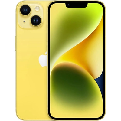 Apple RE-IPHONE14-256YW ESPECIFICACIONES:Acabado -AmarilloParte delantera con Ceramic Shield, parte trasera de vidrio y estructura de aluminioCapacidad1 -256 GB Dimensiones y peso2 -Ancho: 7,15 cm -Alto: 14,67 cm -Grosor: 0,78 cm -Peso: 172 gPantalla -Pantalla Super Retina XDR -Pantalla OLED de 6,1 pulgadas (15,4 cm) en diagonal -Resolución de 2.532 por 1.170 píxeles a 460 p/p -Pantalla HDR -True Tone -Gama cromática amplia (P3) -Respuesta háptica -Contraste de 2.000.000:1 (típico) -Brillo máximo de 800 nits (típico) y pico de brillo de 1.200 nits (HDR) -Cubierta oleófuga antihuellas -Compatible con la presentación simultánea de múltiples idiomas y grupos de caracteresLa pantalla del iPhone 14 tiene esquinas redondeadas que rematan el diseño curvo del dispositivo, y esas esquinas se encuentran dentro de un rectángulo estándar. Si se mide el rectángulo estándar en diagonal, la pantalla tiene 6,06 pulgadas (la superficie real de visión es inferior).Resistencia a las salpicaduras, el agua y el polvo3 -Calificación IP68 según la norma IEC 60529 (hasta 6 metros de profundidad durante un máximo de 30 minutos)Chip -Chip A15 Bionic -CPU de 6 núcleos (2 de rendimiento y 4 de eficiencia) -GPU de 5 núcleos -Neural Engine de 16 núcleosCámaraSistema de cámara dual -Principal de 12 Mpx: 26 mm, apertura de ƒ/1,5, estabili­zación óptica de imagen por desplazamiento del sensor y 100 % Focus Pixels -Ultra gran angular de 12 Mpx: 13 mm, apertura de ƒ/2,4 y campo de visión de 120° -Zoom óptico de alejamiento x2 y zoom digital hasta x5 -Cubierta de la lente de cristal de zafiro -Flash True Tone -Photonic Engine -Deep Fusion -HDR Inteligente 4 -Modo Retrato con Control de Profundidad y Enfoque -Iluminación de Retratos con seis efectos -Modo Noche -Fotos panorámicas (hasta 63 Mpx) -Estilos Fotográficos -Gama cromática amplia para fotos y Live Photos -Corrección del objetivo (ultra gran angular)  Corrección avanzada de ojos rojos -Estabilización automática de imagen -Modo ráfaga -Geoetiquetado de fotos -Captura de imagen en formato HEIF y JPEGGrabación de vídeo -Grabación de vídeo en 4K a 24, 25, 30 o 60 f/s -Grabación de vídeo en 1080p HD a 25, 30 o 60 f/s -Grabación de vídeo en 720p HD a 30 f/s -Modo Cine hasta 4K HDR a 30 f/s -Modo Acción hasta 2,8K a 60 f/s -Grabación de vídeo en HDR con Dolby Vision hasta 4K a 60 f/s -Vídeo a cámara lenta en 1080p a 120 o 240 f/s -Vídeo en time?lapse con estabili­zación -Time-lapse con modo Noche -Vídeo QuickTake -Estabilización óptica de imagen por desplazamiento del sensor para vídeo (principal) -Zoom óptico de alejamiento x2 -Zoom digital hasta x3 -Zoom de audio -Flash True Tone -Estabilización de vídeo con calidad de cine (4K, 1080p y 720p) -Enfoque automático continuo -Opción de sacar fotos de 8 Mpx durante la grabación de vídeo en 4K -Reproducción con zoom -Grabación de vídeo en formato HEVC y H.264 -Grabación en estéreoCámara TrueDepth -Cámara de 12 Mpx -Apertura de ƒ/1,9 -Enfoque automático con Focus Pixels -Retina Flash -Photonic Engine -Deep Fusion -HDR Inteligente 4 -Modo Retrato con Control de Profundidad y Enfoque -Iluminación de Retratos con seis efectos -Animoji y Memoji -Modo Noche -Estilos Fotográficos -Gama cromática amplia para fotos y Live Photos -Corrección del objetivo -Estabilización automática de imagen -Modo ráfaga -Grabación de vídeo en 4K a 24, 25, 30 o 60 f/s -Grabación de vídeo en 1080p HD a 25, 30 o 60 f/s  Modo Cine hasta 4K HDR a 30 f/s -Grabación de vídeo en HDR con Dolby Vision hasta 4K a 60 f/s -Vídeo a cámara lenta en 1080p a 120 f/s -Vídeo en time?lapse con estabili­zación -Time-lapse con modo Noche -Vídeo QuickTake -Estabilización de vídeo con calidad de cine (4K, 1080p y 720p)Face ID -Reconoci­miento facial mediante la cámara TrueDepthApple Pay -Usa Face ID para pagar en tiendas, apps y páginas web con tu iPhone Seguridad -Emergencia SOS4 -Detección de accidentes5Redes móviles e inalámbricasModelo A2882* -5G NR (bandas n1, n2, n3, n5, n7, n8, n12, n20, n25, n26, n28, n30, n38, n40, n41, n48, n53, n66, n70, n77, n78 y n79) -FDD-LTE (bandas 1, 2, 3, 4, 5, 7, 8, 12, 13, 17, 18, 19, 20, 25, 26, 28, 30, 32 y 66) -TD-LTE (bandas 34, 38, 39, 40, 41, 42, 46, 48 y 53) -UMTS/HSPA+/DC?HSDPA (850, 900, 1.700/2.100, 1.900 y 2.100 MHz) -GSM/EDGE (850, 900, 1.800 y 1.900 MHz)Modelo A2886* -5G NR (bandas n1, n2, n3, n5, n7, n8, n12, n20, n25, n26, n28, n30, n38, n40, n41, n48, n53, n66, n70, n77, n78 y n79) -FDD-LTE (bandas 1, 2, 3, 4, 5, 7, 8, 12, 13, 17, 18, 19, 20, 25, 26, 28, 30, 32 y 66) -TD-LTE (bandas 34, 38, 39, 40, 41, 42, 46, 48 y 53) -UMTS/HSPA+/DC?HSDPA (850, 900, 1.700/2.100, 1.900 y 2.100 MHz) -GSM/EDGE (850, 900, 1.800 y 1.900 MHz)Todos los modelos -5G (sub?6 GHz) con MIMO 4x45 -LTE Gigabit con MIMO 4x4 y LAA5 -Wifi 802.11ax (6.ª gen.) con MIMO 2x2 -Tecnología inalámbrica Bluetooth 5.3 -Chip de banda ultraancha para la detección espacial6 -NFC con modo de lectura -Tarjetas exprés con reserva de bateríaGeolocalización -GPS, GLONASS, Galileo, QZSS y BeiDou -Brújula digital -Wifi -Redes móviles -Microlocalización iBeaconVideollamadas8 -Videollamadas FaceTime vía wifi o red móvil -Videollamadas FaceTime HD (1080p) vía wifi o redes 5G -SharePlay en llamadas FaceTime para disfrutar de películas, series, música y apps en compañía -Pantalla compartida -Modo Retrato en videollamadas FaceTime -Audio espacial -Modos de micrófono Aislamiento de Voz y Sonido de Fondo -Zoom en la cámara traseraLlamadas de voz -Llamadas de voz con FaceTime -Voz por LTE (VoLTE) -Llamadas vía wifi -SharePlay en llamadas FaceTime para disfrutar de películas, series, música y apps en compañía -Pantalla compartida -Audio espacial -Modos de micrófono Aislamiento de Voz y Sonido de FondoReproducción de audio -Formatos compatibles: AAC, MP3, Apple Lossless, FLAC, Dolby Digital, Dolby Digital Plus y Dolby Atmos (entre otros) -Audio espacial -Límite de volumen configurable por el usuarioReproducción de vídeo -Formatos compatibles: HEVC, H.264 y ProRes (entre otros) -HDR con Dolby Vision, HDR10 y HLG -AirPlay hasta 4K HDR para duplicación de pantalla y salida de fotos y vídeo a través del Apple TV (2.ª generación o posterior) o de un televisor inteligente con AirPlay -Compatibilidad con vídeo en espejo y salida de vídeo: hasta 1080p a través del adaptador de conector Lightning a AV digital y el adaptador de conector Lightning a VGA (se venden por separado)Siri -Envía mensajes, añade recordatorios y mucho más con tu voz -Actívalo con solo decir «Oye Siri» -Usa tu voz para activar atajos en tus apps favoritasBatería y alimentación -Reproducción de vídeo Hasta 20 horas -Streaming de vídeo Hasta 16 horas -Reproducción de audio Hasta 80 horas -Batería recargable integrada de iones de litio -Carga inalámbrica con cargadores MagSafe de hasta 15 W13 -Carga inalámbrica con cargadores Qi de hasta 7,5 W13 -Carga rápida: Hasta un 50 % en unos 30 minutos12 con un adaptador de 20 W o superior (se vende por separado)MagSafe -Carga inalámbrica de hasta 15 W13 -Conjunto de imanes -Imán de alineación -NFC para la identificación de accesorios -MagnetómetroSensores -Face ID -Barómetro -Giroscopio de alto rango dinámico -Acelerómetro de fuerza g alta -Sensor de proximidad -Doble sensor de luz ambientalSistema operativo -iOS -iOS es el sistema operativo móvil más personal y seguro del mundo. Está repleto de funciones avanzadas y se ha diseñado para proteger tu privacidad.