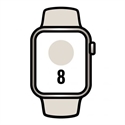 Apple MNHY3TY/A - Apple Watch Series 8 Gps + Cellular 41Mm Starlight Aluminium Case With Starlight Sport Ban