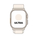 Apple MQFT3TY/A - Apple Watch Ultra - 49 mm - titanio - reloj inteligente con Loop Alpine - tela - estrellad