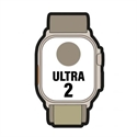 Apple MREX3TY/A - Apple Watch Ultra 2 - 49 mm - titanio - reloj inteligente con Loop Alpine - tela - oliva -
