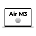 Apple MRXQ3Y/A - Apple MacBook Air 13'' M3,8CPU,8GPU, 8GB, 256GB SSD - Silver