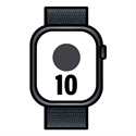 Apple MWWR3QL/A - Apple Watch Series 10 Gps 46Mm Jet Black Aluminium Case With Ink Sport Loop - Tamaño Panta