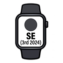 Apple MXE93QL/A - Apple Watch Se Gps 40Mm Midnight Aluminium Case With Midnight Sport Band - M/L - Tamaño Pa