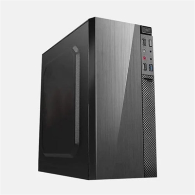 Approx APPC-203F La caja de color negro para PC ATX/Micro-ATX APPC-203 combina un formato elegante y muy compacto con grandes prestaciones: un conector USB 3.0 + un conector USB 2.0, es compatible con gráficas de hasta 26 cm de longitud y refrigeradores de hasta 13 cm de altura.Incluye FUENTE DE ALIMENTACIÓN 500W.-Tipo de placa base: Mini ITX, Micro ATX()-Material: SPCC de 0,4 mm-Ubicación del ventilador Trasero: 1*80mm (incluido)-Bahías de unidad: Disco duro de 3,5” y SSD de 2,5”/HDD 3,5” x2 y SSD de 2,5” x2-Ranuras de expansión: 4-E/S frontal: USB: USB 2.0 + USB 3.0 Conector de audio Jack 3,5 mm Conector para micrófono de 3,5 mm Botón de encendido Botón de reset-Longitud de la tarjeta gráfica: 260 mm máx. (sin ningún ventilador instalado)-Altura del disipador de la CPU: 130 mm máx.-Incluye FUENTE DE ALIMENTACIÓN 500W.CARACTERISTICAS-Color: Negro.-Dimensiones del chasis (largo x ancho x alto): 265*165*350mm-Dimensiones del producto (largo x ancho x alto): 295*165*350mm-Peso neto: 1.67kg-Material: SPCC de 0,4 mm-Ubicación del ventilador Trasero: 1*80mm (incluido)-Bahías de unidad: Disco duro de 3,5” y SSD de 2,5”/HDD 3,5” x2 y SSD de 2,5” x2-Ranuras de expansión: 4- E/S frontal: USB: USB 2.0 + USB 3.0 Conector de audio Jack 3,5 mm Conector para micrófono de 3,5 mm Botón de encendido Botón de reset-Tipo de placa base: Mini ITX, Micro ATX( )-Longitud de la tarjeta gráfica: 260 mm máx. (sin ningún ventilador instalado)-Altura del disipador de la CPU: 130 mm máx.-Incluye FUENTE DE ALIMENTACIÓN 500W.CONTENIDO DEL PAQUETE Caja PC Accesorios de montaje Guía de usuario