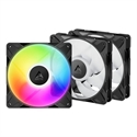 VENTILADOR 14CM ARCTIC P14 PRO PWM NEGRO A-RGB PACK 3 VENTILADORES
