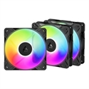 VENTILADOR 12CM ARCTIC P12 PRO RESERVE A-RGB PACK 3 UNIDADES