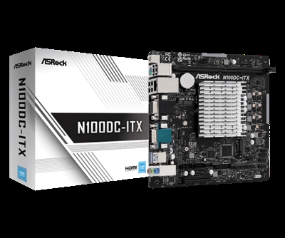 Asrock 90-MXBLM0-A0UAYZ Asrock N100DC-ITX. Fabricante de procesador: Intel, Socket de procesador: NA (CPU integrada), Modelo del procesador: N100. tipos de memoria compatibles: DDR4-SDRAM, Memoria interna máxima: 32 GB, Tipo de ranuras de memoria: DIMM. Interfaces de disco de almacenamiento soportados: M.2, Tipos de unidades de almacenamiento admitidas: HDD & SSD. Tipo de interfaz ethernet: Gigabit Ethernet, Controlador LAN: Realtek RTL8111H. Componente para: PC, Factor de forma: mini ITX, Familia del chipset: Intel