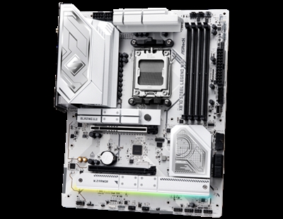 Asrock 90-MXBPJ0-A0UAYZ Asrock X870 Steel Legend WiFi. Fabricante de procesador: AMD, Socket de procesador: Zócalo AM5, Procesador compatible: AMD Ryzen™ 7, AMD Ryzen™ 9. tipos de memoria compatibles: DDR5-SDRAM, Memoria interna máxima: 256 GB, Tipo de ranuras de memoria: DIMM. Niveles RAID: 0, 1, 10. Tipo de interfaz ethernet: 2.5 Gigabit Ethernet, Controlador LAN: Realtek RTL8125-BG, Estándar Wi-Fi: Wi-Fi 7 (802.11be). Componente para: PC, Factor de forma: ATX, Familia del chipset: AMD