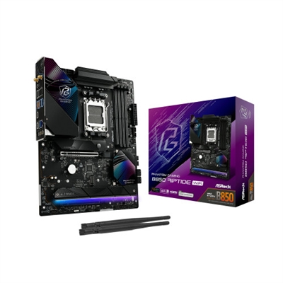 Asrock 90-MXBQT0-A0UAYZ PLACA ASROCK B850 RIPTIDE WIFI,AMD,AM5,B850,USB20G,WIFI7,ATX.