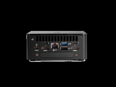 Asustek 90AR00E1-M00080 ASUS NUC 12 RNUC12WSHI500002I. Tipo de chasis: UCFF, Tipo de producto: Mini PC barebone. tipos de memoria compatibles: DDR4-SDRAM, Número de ranuras de memoria: 2, Memoria interna máxima: 64 GB. Tipos de unidades de almacenamiento admitidas: SSD. Ethernet LAN (RJ-45) cantidad de puertos: 1. Wi-Fi estándares: Wi-Fi 6E (802.11ax), Versión de Bluetooth: 5.2. Tipo de enfriamiento: Activo