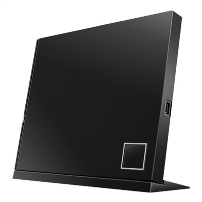 Asustek 90-DT20305-UA151KZ ASUS SBW-06D2X-U. Color del producto: Negro. Utilizar con: Portátil, Tipo de unidad óptica: Blu-Ray DVD Combo, Interfaz: USB 2.0. Velocidad de escritura en CD: 24x, DVD+R, velociad de escritura: 8x, Velocidad de reescritura en CD: 16x. Velocidad de lectura de CD: 24x, CD-R, velocidad de lectura: 24x, CD-RW, velocidad de lectura: 24x. DVD, tiempo promedio de acceso: 190 ms, Unidad CD-ROM tiempo promedio de acceso: 190 ms, BD-ROM tiempo promedio de acceso aleatorio: 300 ms