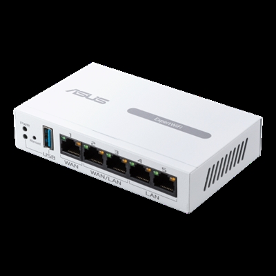 Asustek 90IG08E0-MO3B00 Expertwifi Ebg15 Router/Ap - Conexión Wan: Ethernet; Tipo De Conector Wan: Rj45; Puertos Lan: 4; Soporte De Voz: No; Tipo De Puertos Wan: Sí; Extensiones Inalámbricas: Sí; Cortafuegos Integrado: Sí