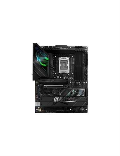 Asustek 90MB1I40-M0EAY0 La Asus ROG Strix Z890-F Gaming WiFi es una placa base ATX diseñada para los entusiastas del rendimiento y los jugadores que buscan lo último en tecnología. Compatible con los procesadores Intel de 15ª generación (LGA 1851), esta placa cuenta con soporte para memoria DDR5 de hasta 8600 MT/s, cinco ranuras M.2 con disipadores de calor y conectividad avanzada como PCIe 5.0 y WiFi 7. El socket 1851, que reemplaza al LGA 1700, presenta un tamaño más grande y es compatible con disipadores y kits AIO de su predecesor, aunque podrían requerir adaptadores.