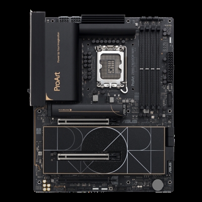 Asustek 90MB1JD0-M0EAY0 ASUS PROART Z890-CREATOR WIFI. Fabricante de procesador: Intel, Socket de procesador: LGA 1851 (Socket V1), Procesador compatible: Intel Core Ultra (Series 2). tipos de memoria compatibles: DDR5-SDRAM, Memoria interna máxima: 192 GB, Tipo de ranuras de memoria: DIMM. Interfaces de disco de almacenamiento soportados: M.2, SATA III, Tipos de unidades de almacenamiento admitidas: HDD & SSD, Niveles RAID: 0, 1, 5, 10. Máxima resolución: 7680 x 4320 Pixeles. Tipo de interfaz ethernet: 2.5 Gigabit Ethernet, 10 Gigabit Ethernet, Estándar Wi-Fi: Wi-Fi 7 (802.11be), Wi-Fi estándares: Wi-Fi 7 (802.11be)