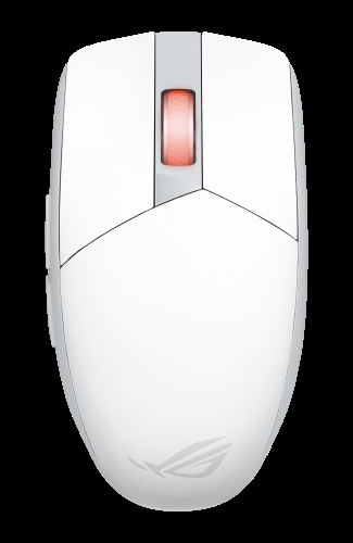 Asustek 90MP03D0-BMUA10 ASUS ROG Strix Impact III Wireless. Factor de forma: Ambidextro. Tecnología de detección de movimientos: Óptico, Interfaz del dispositivo: RF Wireless + Bluetooth, Resolución de movimiento: 36000 DPI, Tipo de desplazamiento: Rueda, Aceleración (máx.): 50 G. Fuente de energía: Baterías. Color del producto: Blanco
